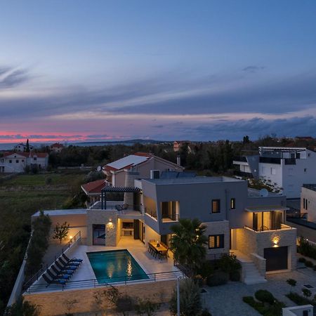 Villa Roca With Heated Pool And Sauna Privlaka  Luaran gambar