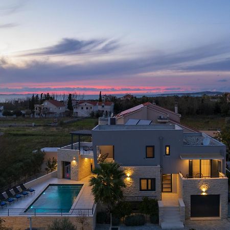 Villa Roca With Heated Pool And Sauna Privlaka  Luaran gambar